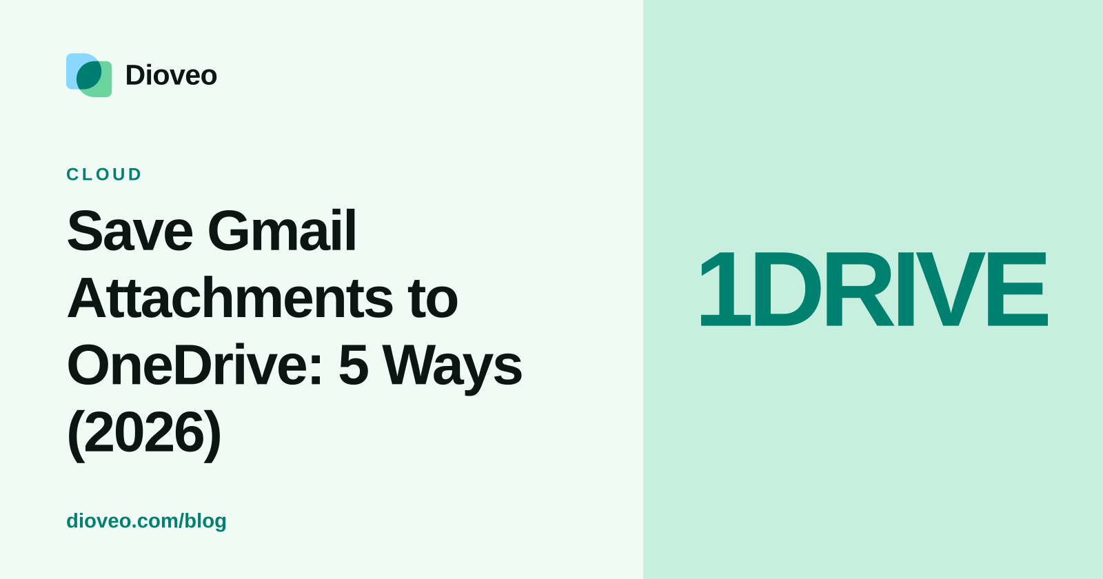 Save Gmail Attachments to OneDrive: 5 Ways (2026)